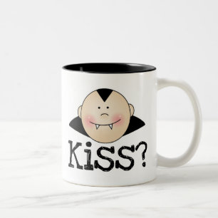 Dracula Kiss Two-Tone Coffee Mug