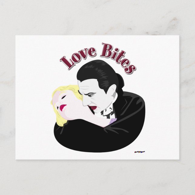 Dracula, Love Bites Postcard (Front)