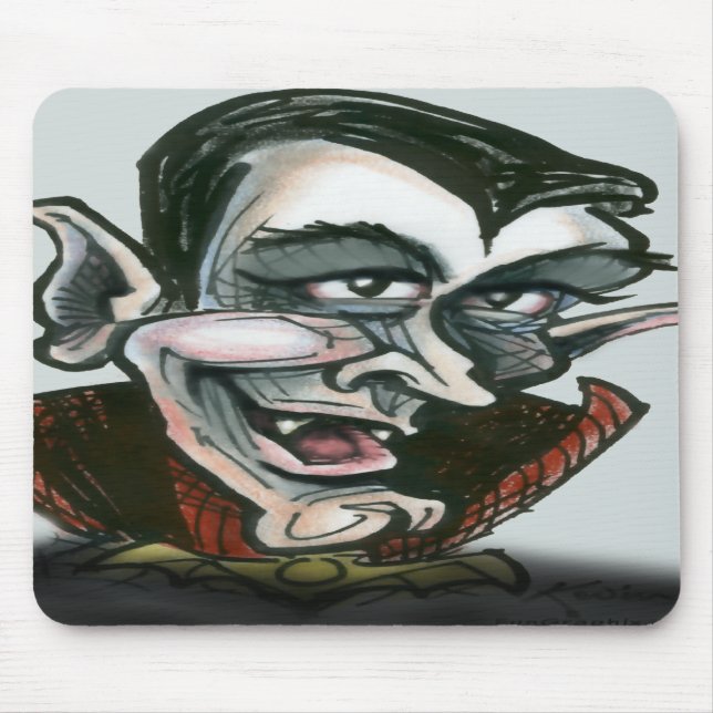 Dracula Mouse Mat (Front)