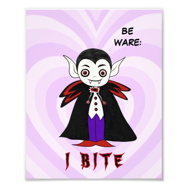 Dracula Photo Print (Front)