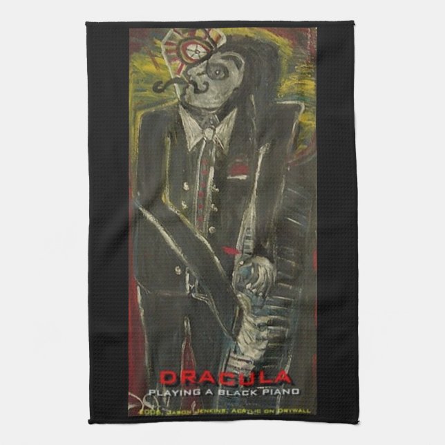 DRACULA TEA TOWEL (Vertical)