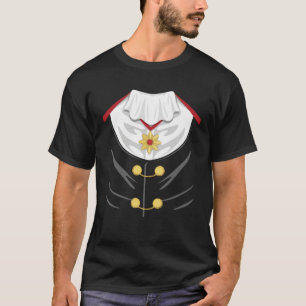 Dracula Tuxedo Lazy Halloween Costumes for Vampire T-Shirt