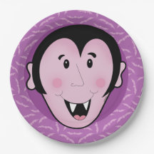 Dracula Vampire Bat Halloween Purple Bats