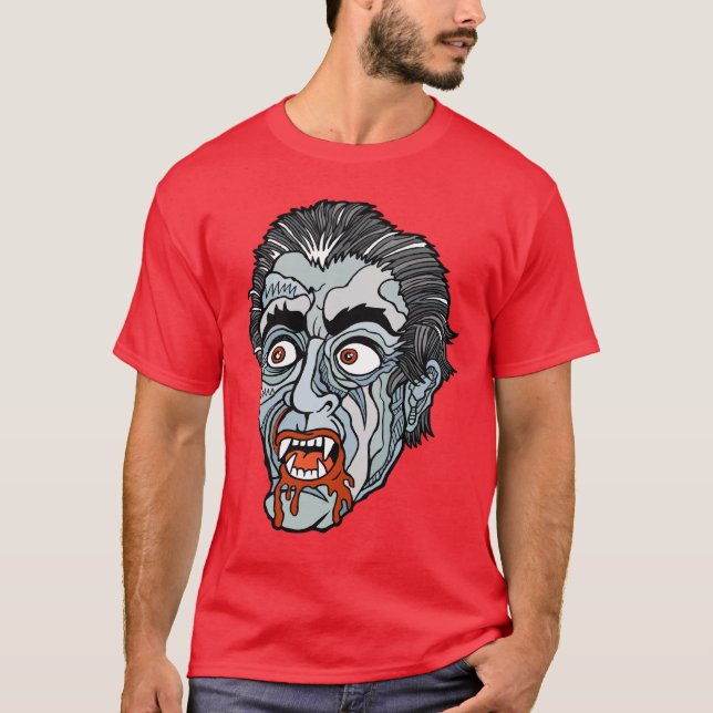 DRACULA - vampire T-shirt (Front)
