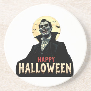 Dracula Wishes You a Spooky Night Coaster