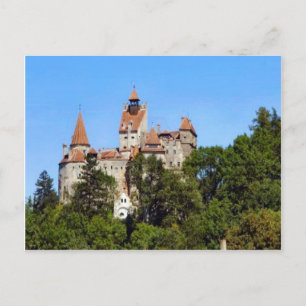 Dracula's Castle, Bran, Transylvania Postcard