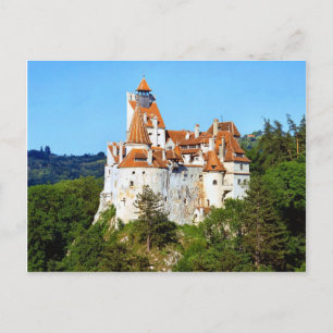 Dracula's Castle, Bran, Transylvania Postcard