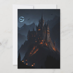 Dracula's Castle Holiday Card