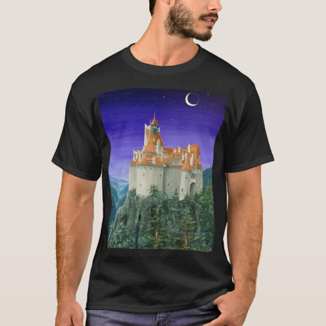 Dracula's Castle T-Shirt (Front)