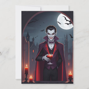Dracula's Delight – Halloween Greeting Card