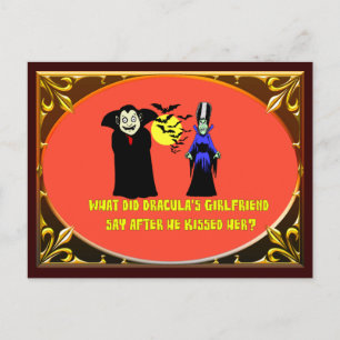 Dracula's Girlfriend Postcard