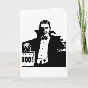 Dracula's Happy Halloween Card