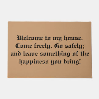 Dracula's Welcome Doormat