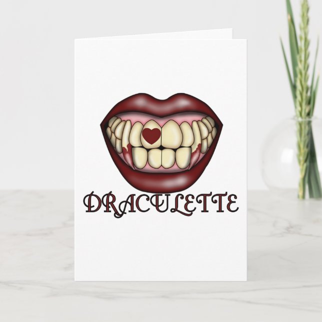Draculette Card (Front)