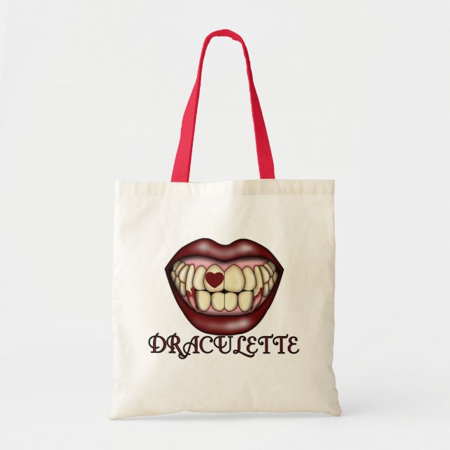 Draculette Tshirts and Gifts Tote Bag (Front)