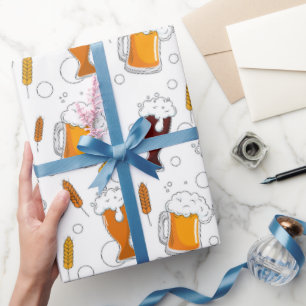 Draft Beer Wrapping Paper