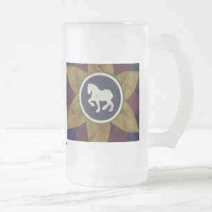 Draft Horse Rosette Mug