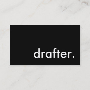 drafter. business card