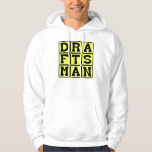 Draftsman, Technical Plan Creator Hoodie