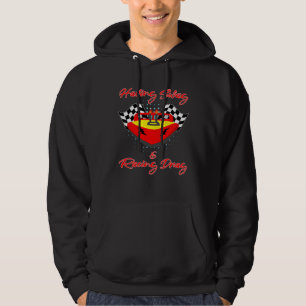 Drag Boat for Drag Boat Driver and Speedboat Racin Hoodie