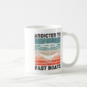 Drag Boat Racing Speedboat Racer Race Boating Moto Coffee Mug