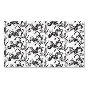 Drag & Drop Custom Image Here Magnetic Business Card