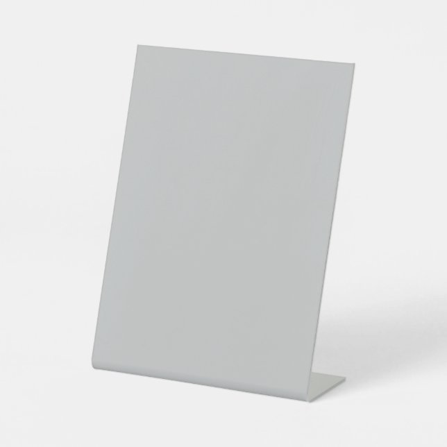 Drag & Drop Custom Image Here Pedestal Sign (Front)