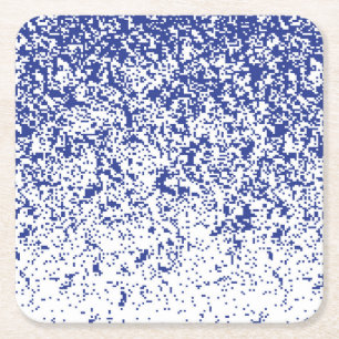 Drag & Drop Custom Image Here Square Paper Coaster