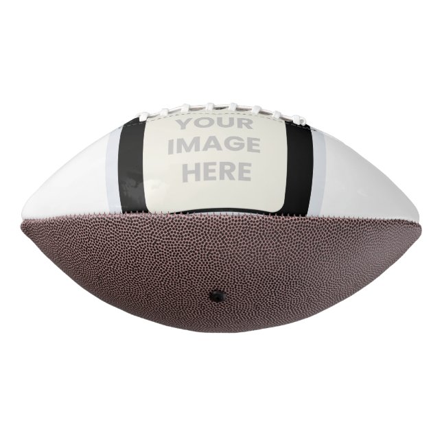Drag & Drop Custom Logo Here American Football (Rotated 270)