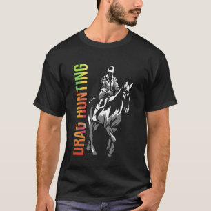 Drag Hunting Equestrian Sport Horse Rider Pack T-Shirt