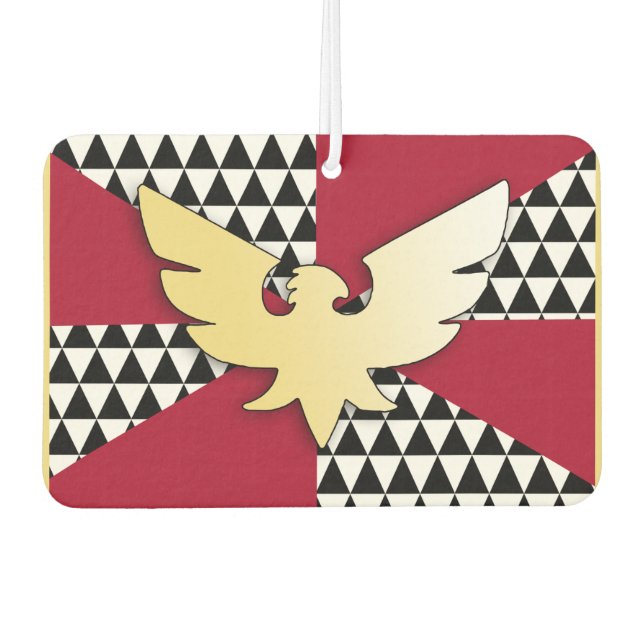Drag Pride Car Air Freshener (Front)