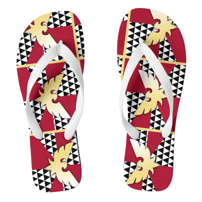 Drag Pride Flip Flops (Footbed)