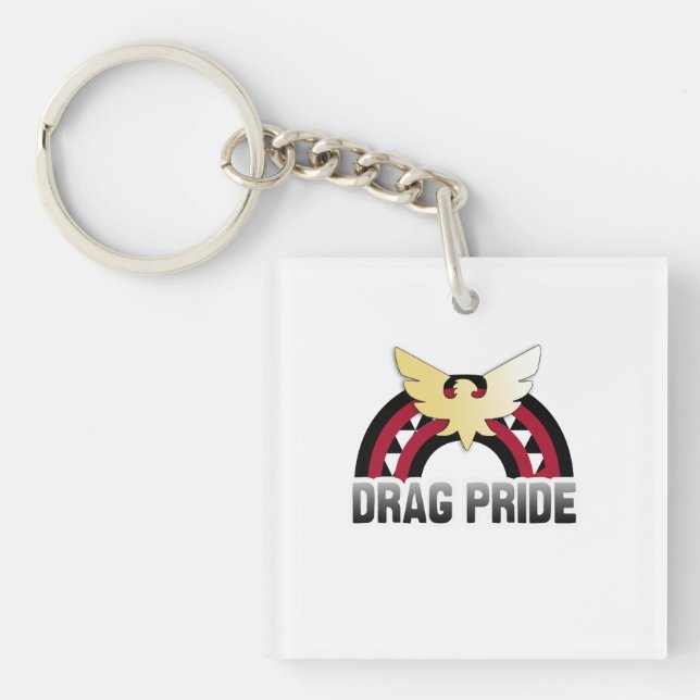Drag Pride Key Ring (Front)
