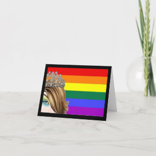 Drag Pride Note Card