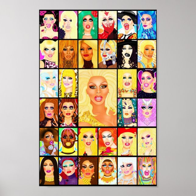 DRAG QUEEN ROYALTY POSTER (Front)