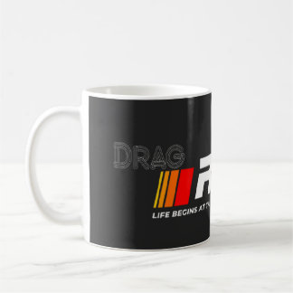 "Drag Race Car Graphic-Design Coffee Mug