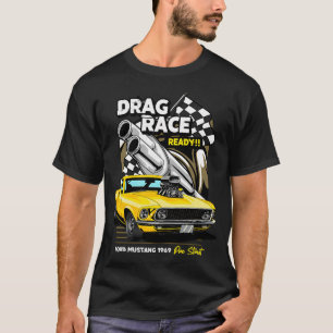 Drag Race Mustang Mach T-Shirt