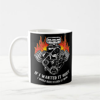 Drag Racing  Car Engine Mechanics Motor Racing  Coffee Mug