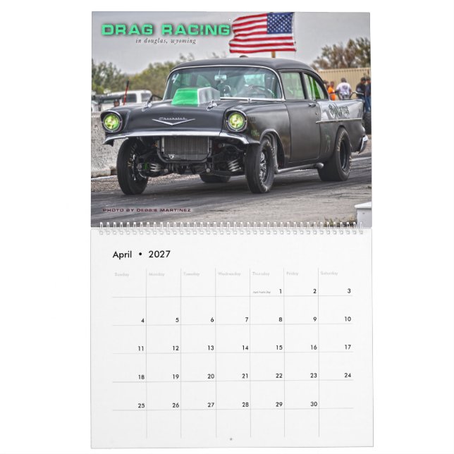 Drag Racing in Douglas, Wyoming Calendar (Apr 2027)