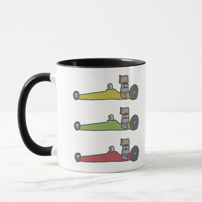 Drag Racing Mug (Left)