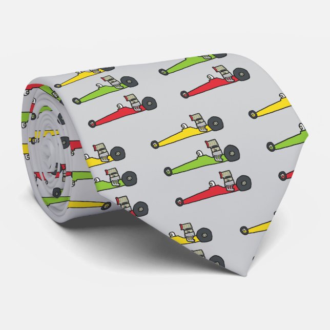 Drag Racing Tie (Rolled)