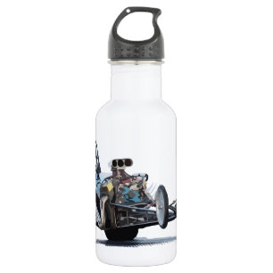 Drag Racing & Vintage Dragsters 532 Ml Water Bottle