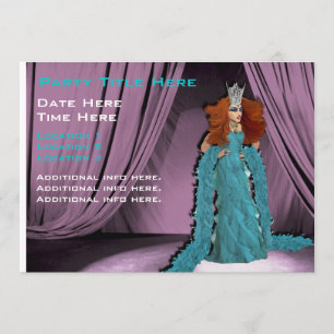 Drag Show Invitations