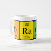 Dragana periodic table name mug (Front Left)