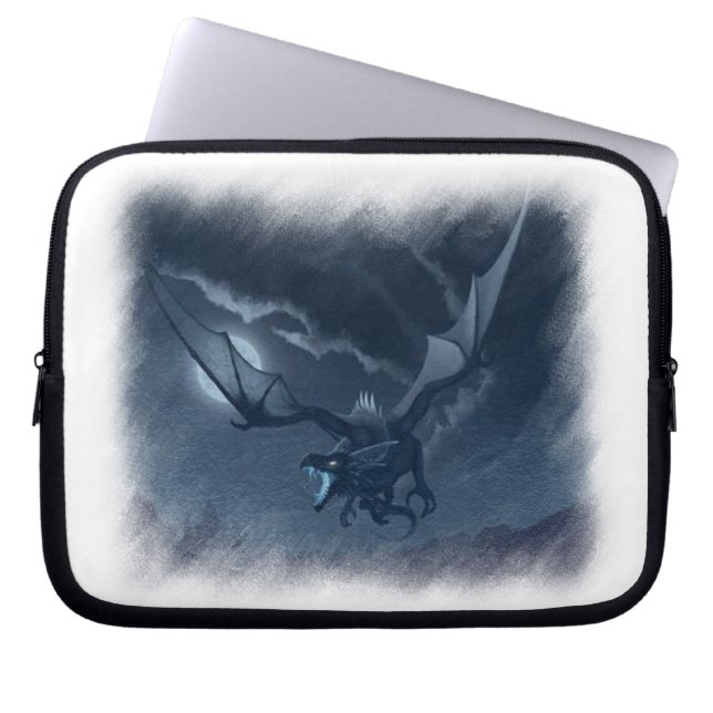 Dragão Alado Laptop Sleeve (Front)