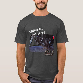 Draggin' Peg is Good for the Sole motorcycle shirt