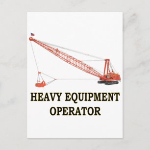 DRAGLINE POSTCARD