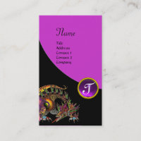 DRAGO/DRAGON GEMSTONE MONOGRAM black purple violet