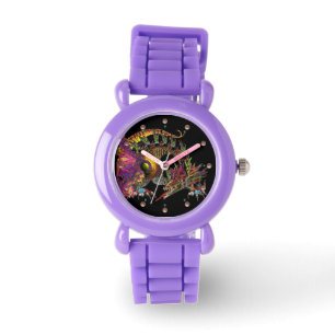 DRAGO / FANTASY DRAGON IN GOLD AND BLACK WATCH