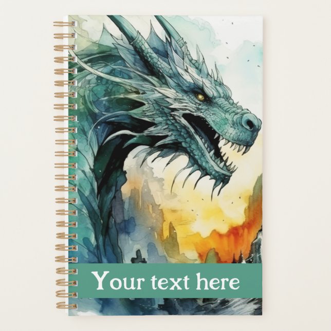 Dragon 1 Ember sunrise Planner (Front)